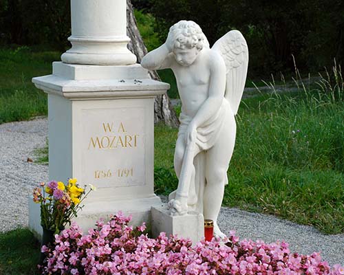 Mozart's grave